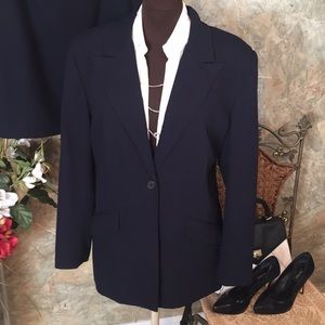 Norton McNaughton 2 piece suit jacket laser skirt